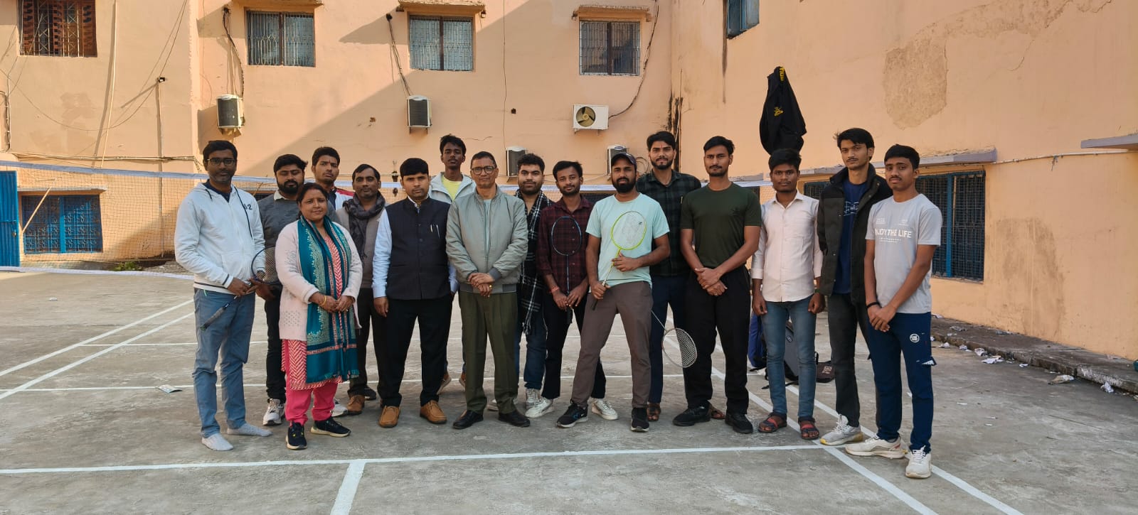 Badminton Practice Session